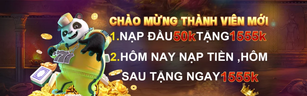 55win thưởng chào mừng thành viên mới