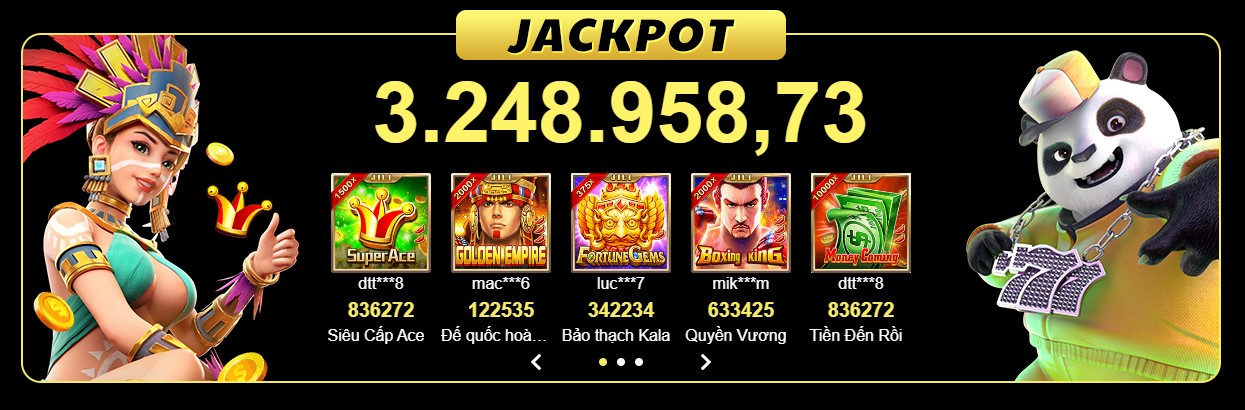 jackpot tại nhà cái 55win